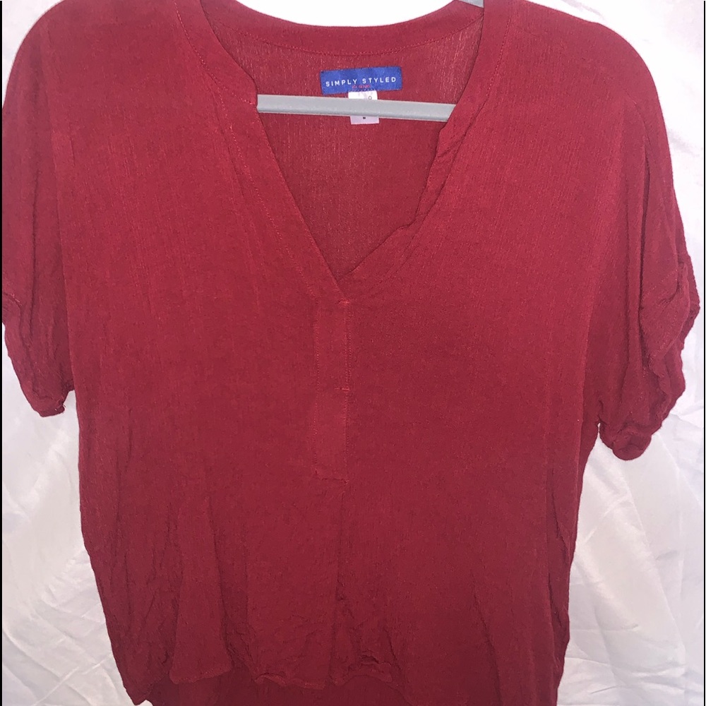 Red Blouse